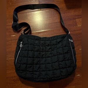 Valentino Orlandi Quilted Puffer Tote